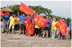 2013年9月7日安溪酒店全体员工爬山活动